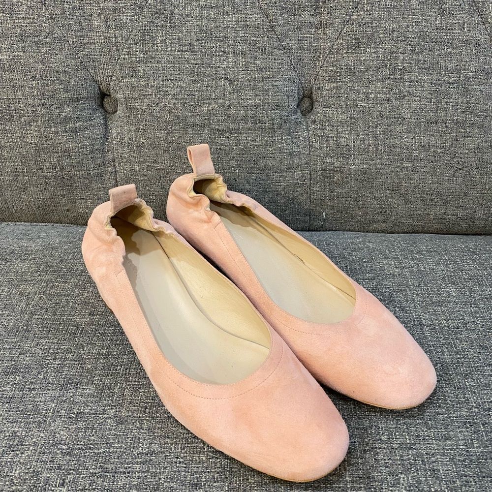 Everlane The Day Heel Pink Suede Women Size 10 - Picture 3 of 13